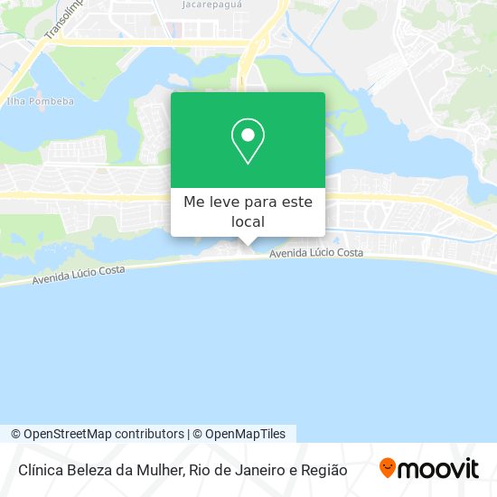 Clínica Beleza da Mulher mapa