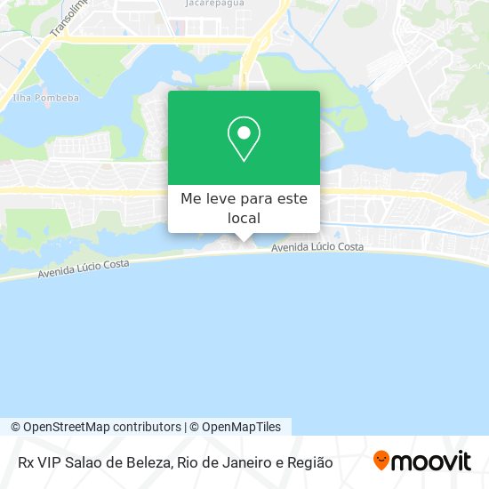 Rx VIP Salao de Beleza mapa