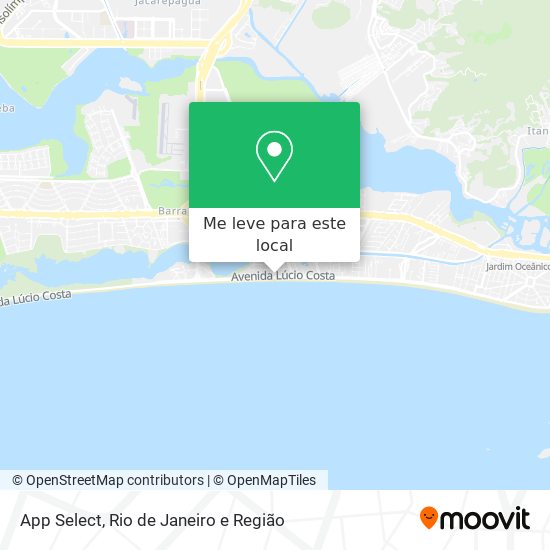 App Select mapa