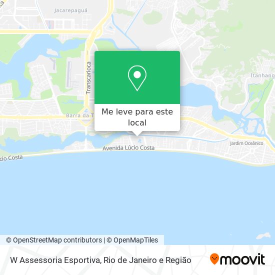 W Assessoria Esportiva mapa