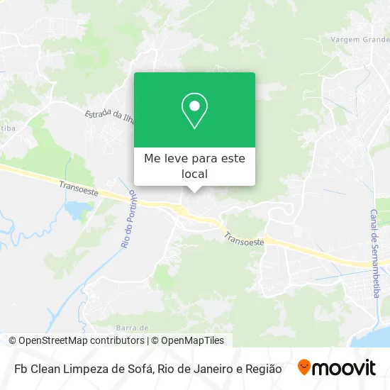 Fb Clean Limpeza de Sofá mapa