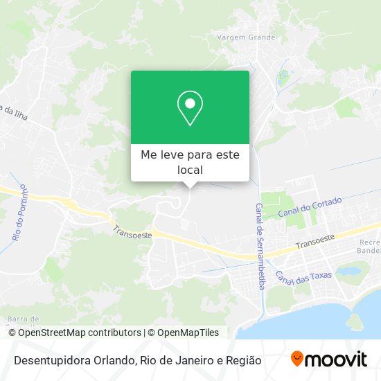 Desentupidora Orlando mapa
