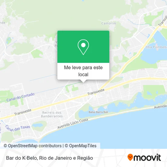 Bar do K-Belo mapa