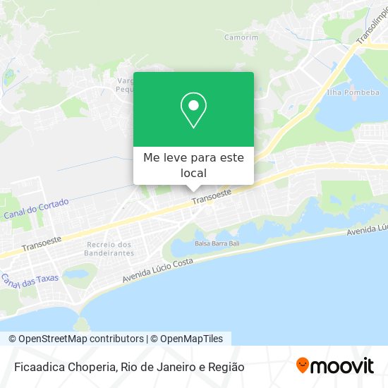 Ficaadica Choperia mapa