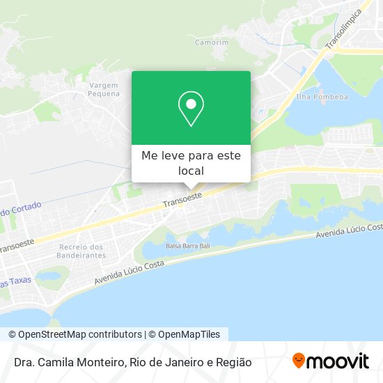 Dra. Camila Monteiro mapa