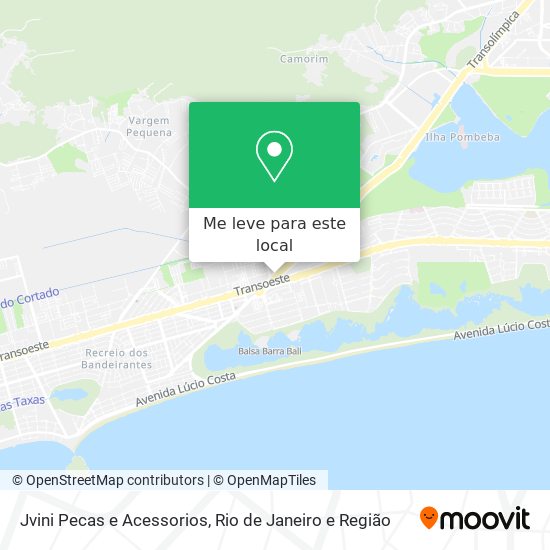 Jvini Pecas e Acessorios mapa