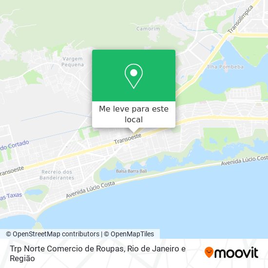 Trp Norte Comercio de Roupas mapa