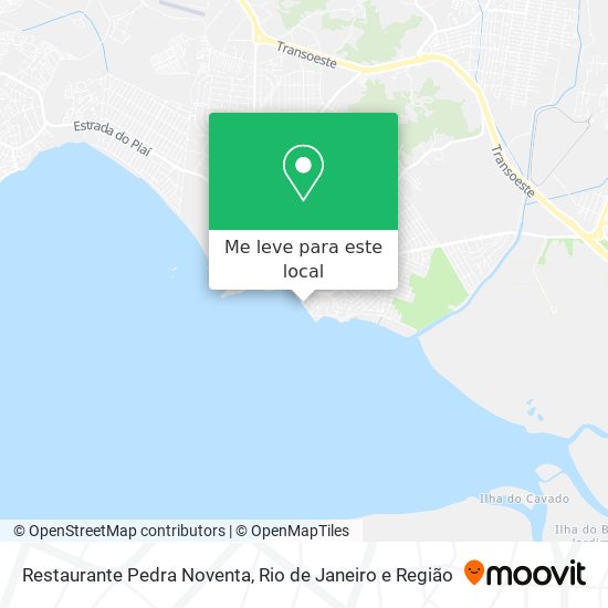 Restaurante Pedra Noventa mapa