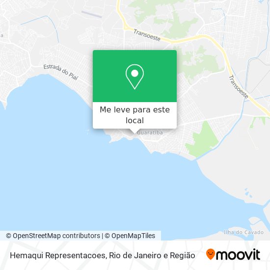 Hemaqui Representacoes mapa