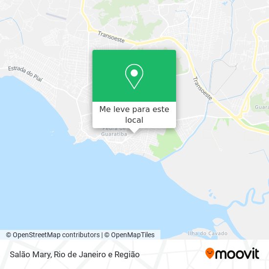 Salão Mary mapa