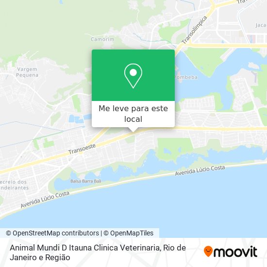 Animal Mundi D Itauna Clinica Veterinaria mapa