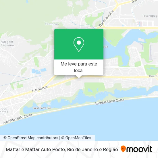 Mattar e Mattar Auto Posto mapa