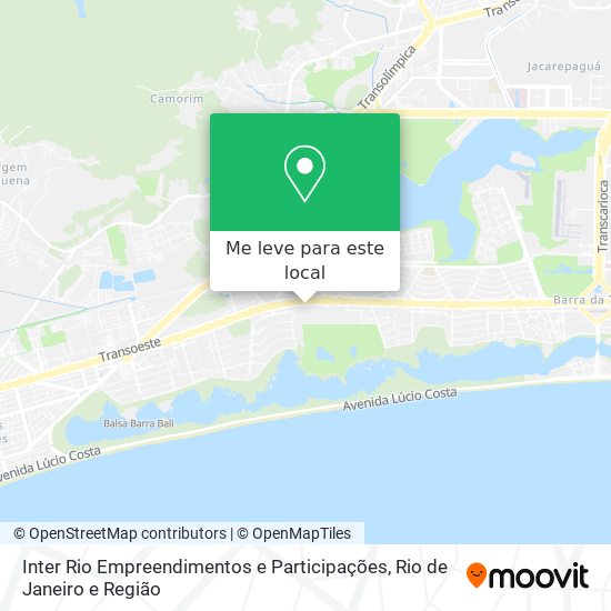 Inter Rio Empreendimentos e Participações mapa