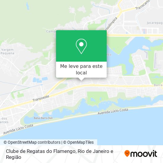 Clube de Regatas do Flamengo mapa