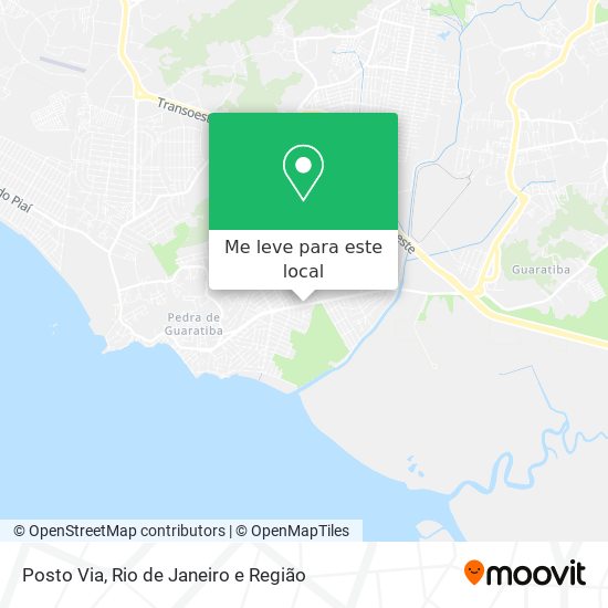 Posto Via mapa