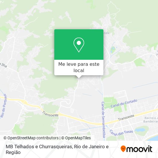 MB Telhados e Churrasqueiras mapa