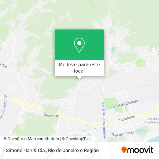 Simone Hair & Cia. mapa