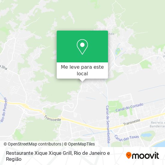 Restaurante Xique Xique Grill mapa