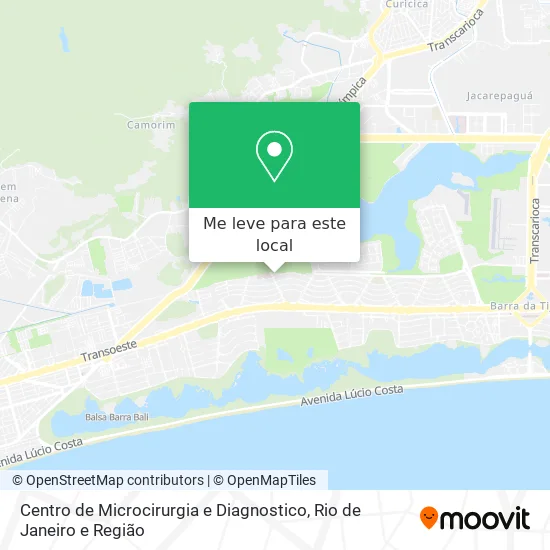 Centro de Microcirurgia e Diagnostico mapa