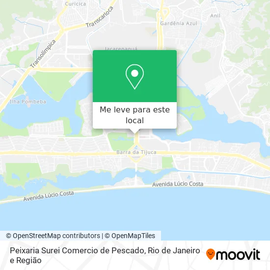 Peixaria Surei Comercio de Pescado mapa