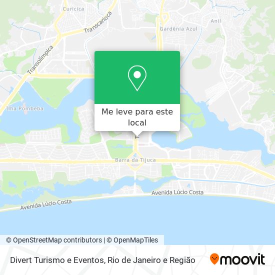 Divert Turismo e Eventos mapa