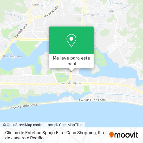 Clínica de Estética Spaço Ella - Casa Shopping mapa