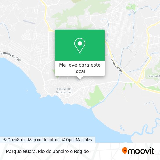 Parque Guará mapa