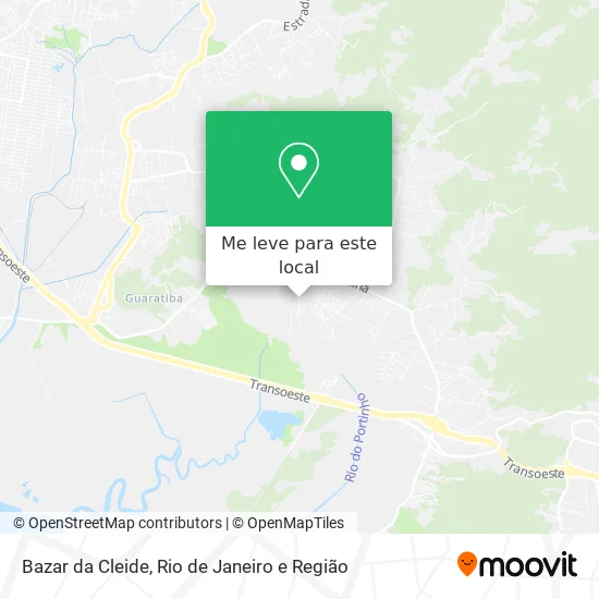 Bazar da Cleide mapa