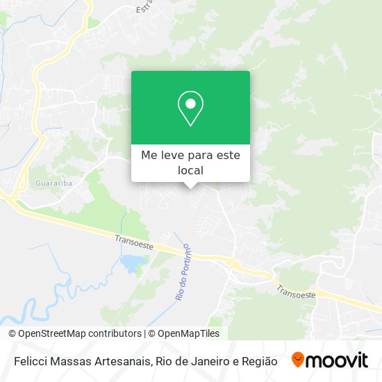 Felicci Massas Artesanais mapa