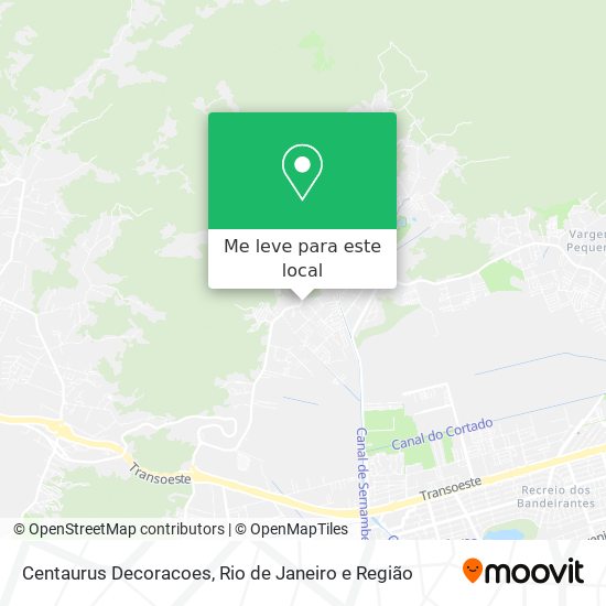 Centaurus Decoracoes mapa