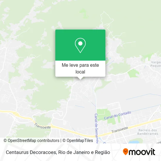 Centaurus Decoracoes mapa