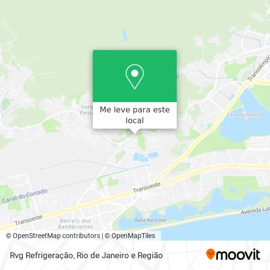 Rvg Refrigeração mapa