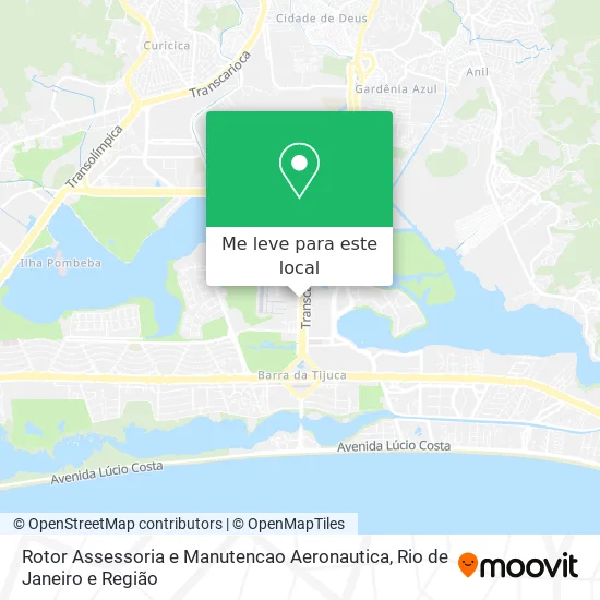 Rotor Assessoria e Manutencao Aeronautica mapa