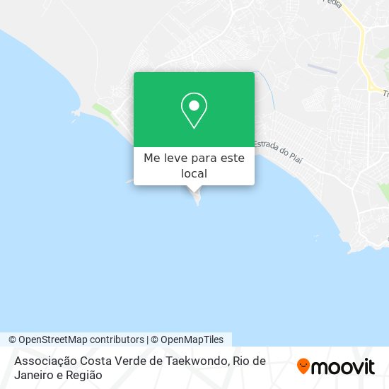 Associação Costa Verde de Taekwondo mapa