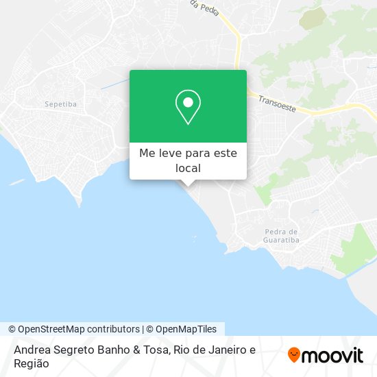 Andrea Segreto Banho & Tosa mapa