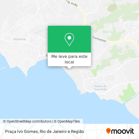 Praça Ivo Gomes mapa