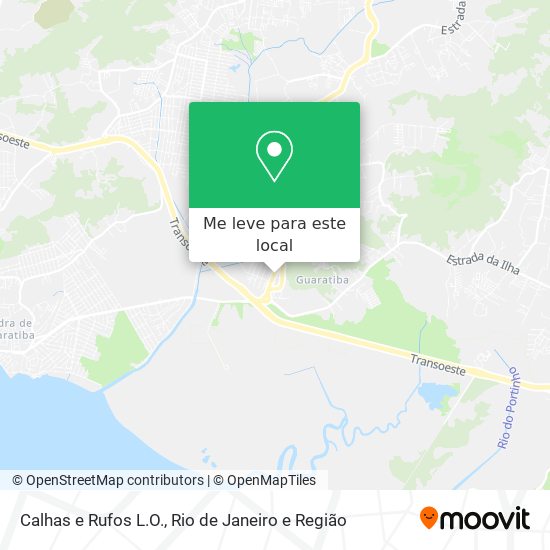 Calhas e Rufos L.O. mapa