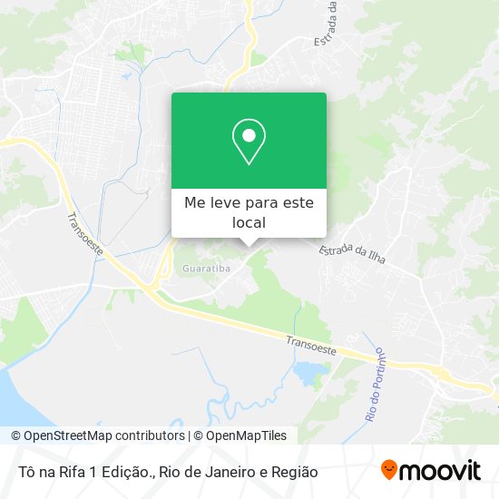 Tô na Rifa 1 Edição. mapa