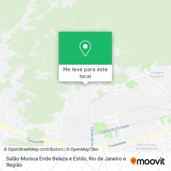 Salão Monica Ende Beleza e Estilo mapa