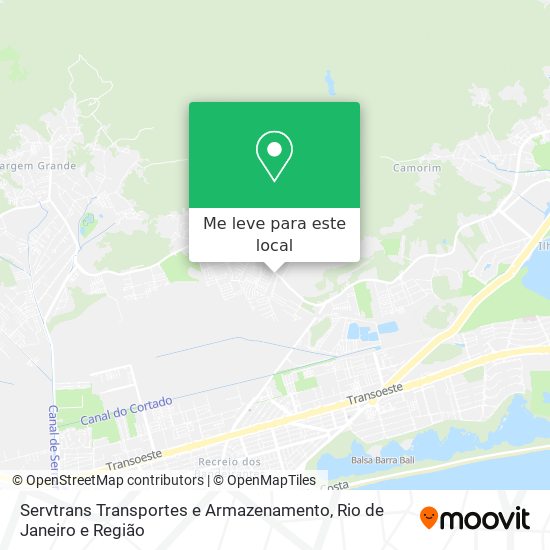Servtrans Transportes e Armazenamento mapa