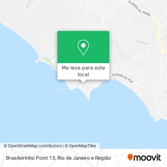 Brasileirinho Point 13 mapa