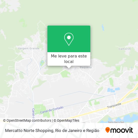 Mercatto Norte Shopping mapa