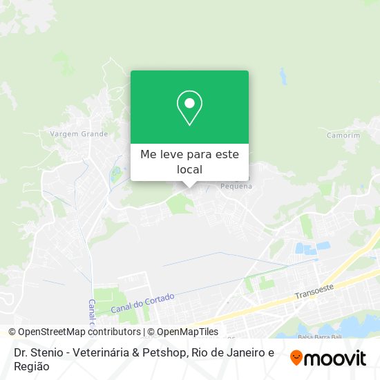 Dr. Stenio - Veterinária & Petshop mapa