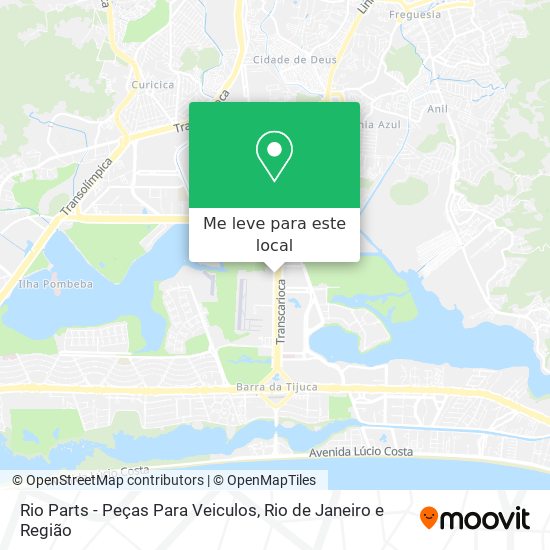 Rio Parts - Peças Para Veiculos mapa