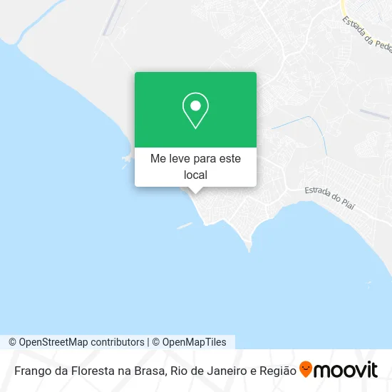 Frango da Floresta na Brasa mapa