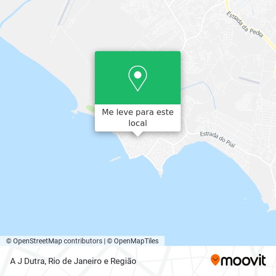 A J Dutra mapa