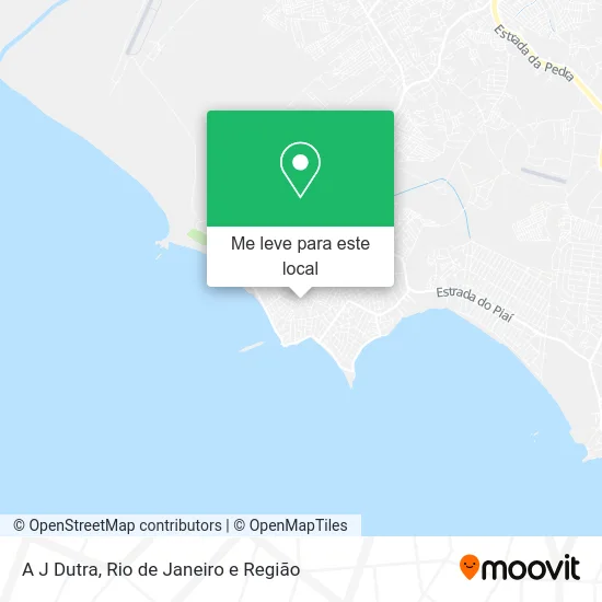 A J Dutra mapa