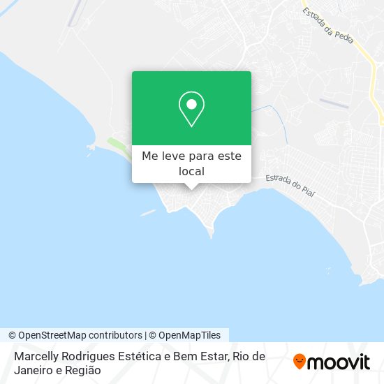 Marcelly Rodrigues Estética e Bem Estar mapa