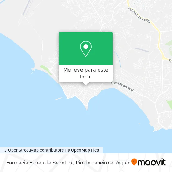 Farmacia Flores de Sepetiba mapa