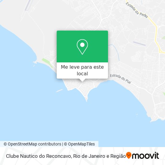 Clube Nautico do Reconcavo mapa